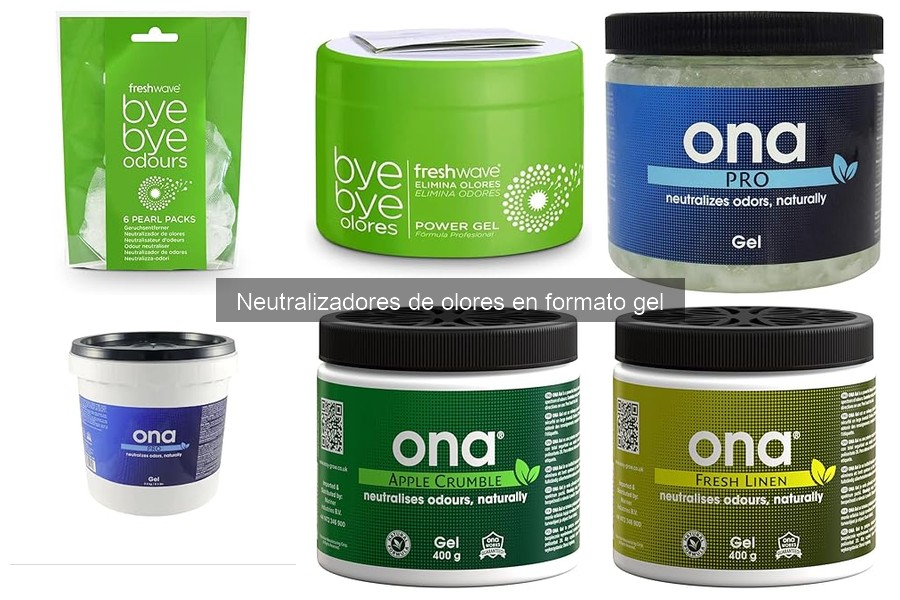 Alternativas Naturales a Neutralizadores de Olores en Gel