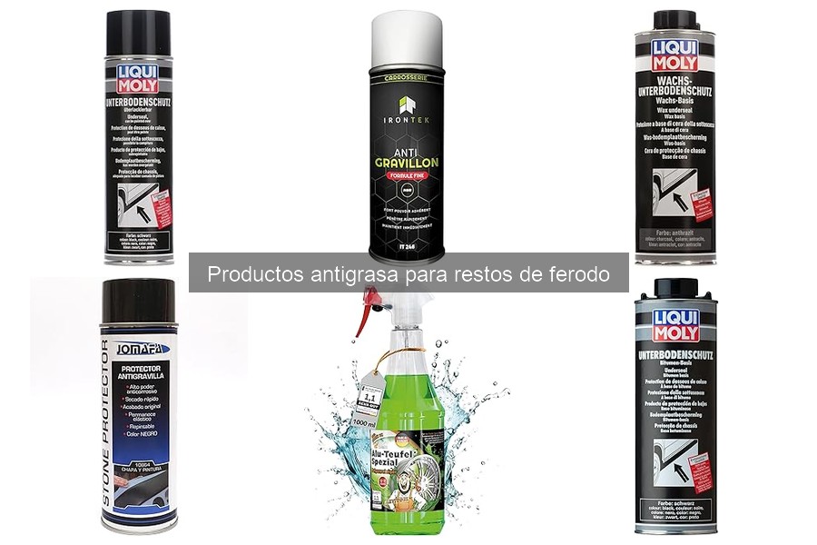 Alternativas naturales a productos antigrasa para ferodo