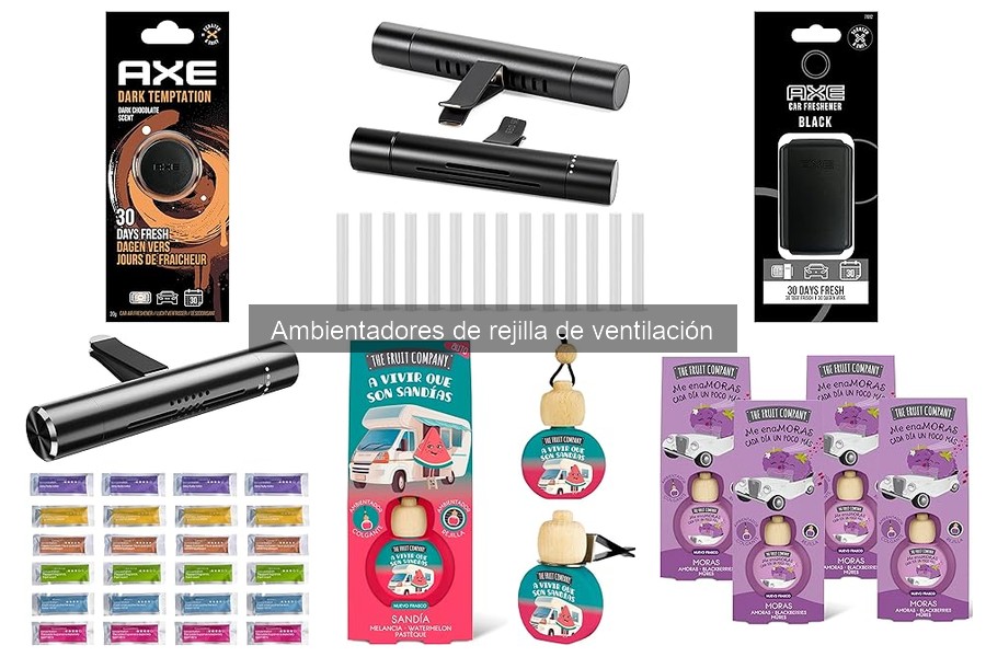 Ambientadores de rejilla para coche eléctrico: ¿diferencias?