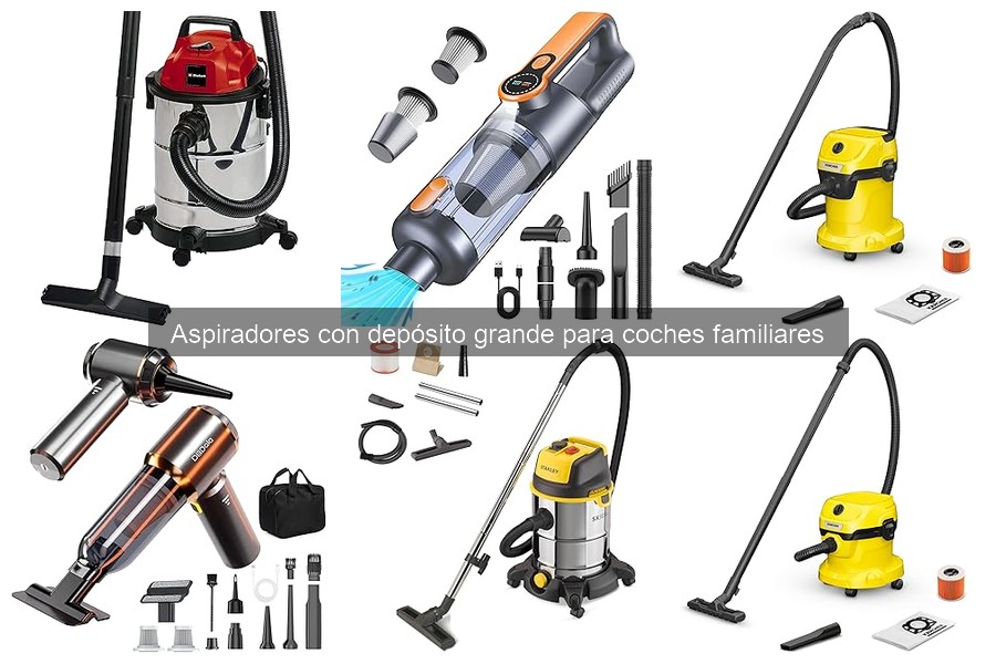 Aspiradores con Depósito Grande: Limpieza Eficiente para Coches