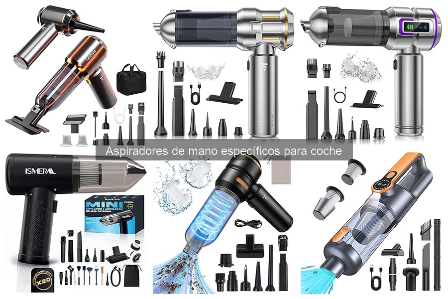 Aspiradores de Mano Sostenibles para Coche: Mejores Opciones