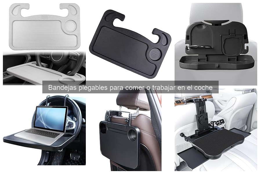Bandejas Plegables para Comer o Trabajar en el Coche
