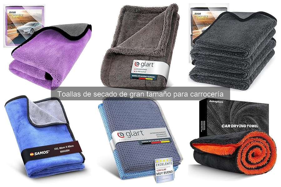 Beneficios de las toallas de secado grandes para carrocería