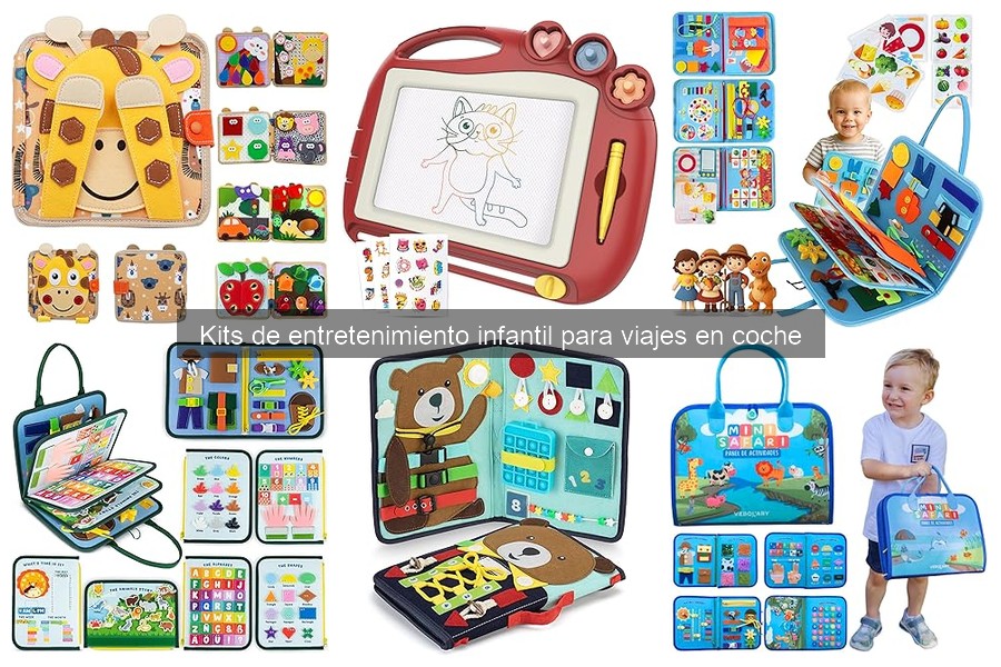Beneficios de los kits de entretenimiento infantil en viajes