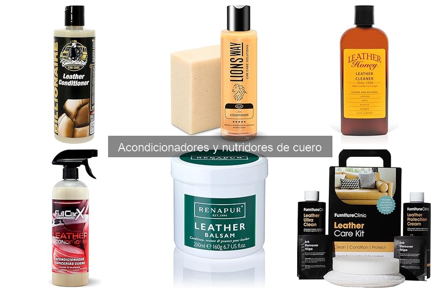 Beneficios de usar acondicionadores de cuero en tu coche