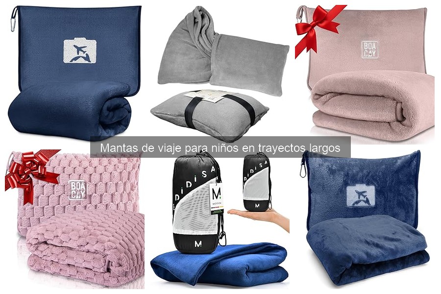 Beneficios de usar mantas de viaje para niños en trayectos largos
