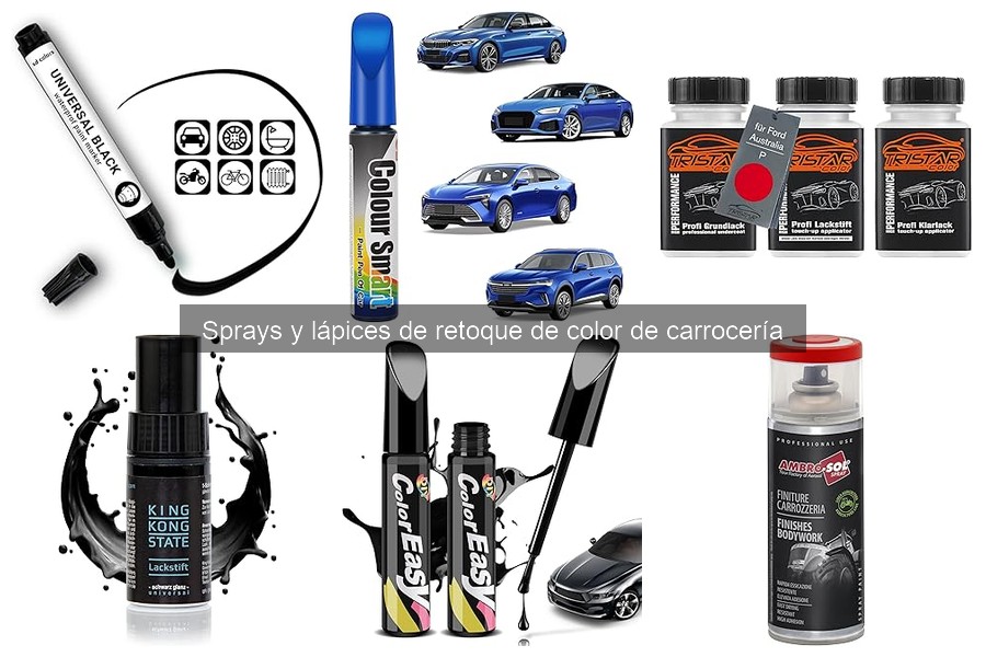 Beneficios de usar sprays de retoque para el coche