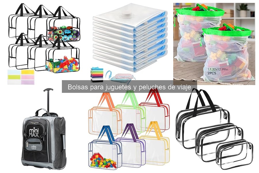 Bolsas para juguetes y peluches de viaje: ¿Qué son y para qué sirven?
