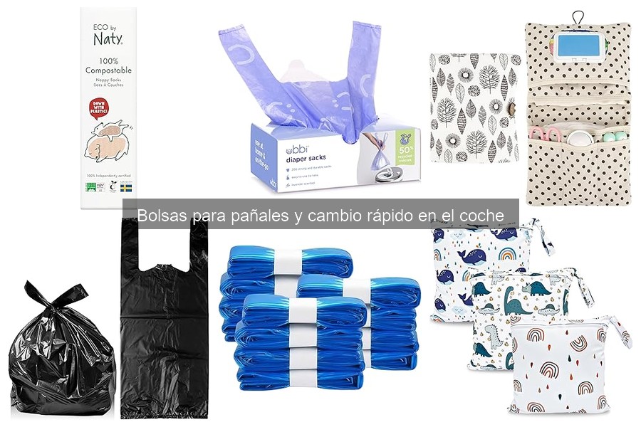 Bolsas para pañales en el coche: ¿qué son y sus beneficios?