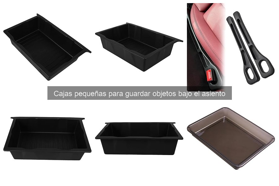Cajas para guardar objetos bajo el asiento: precios y opciones