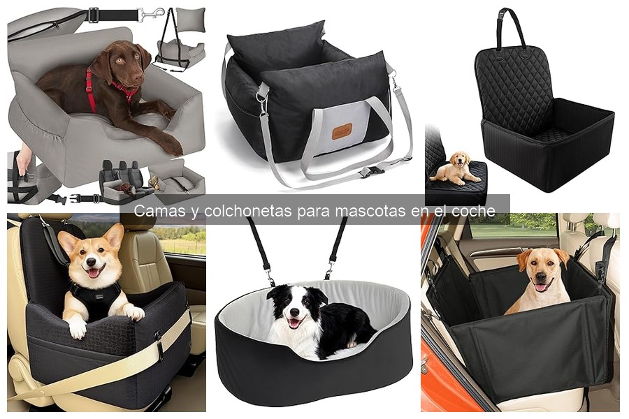 Camas y Colchonetas para Mascotas en el Coche: Beneficios y Características