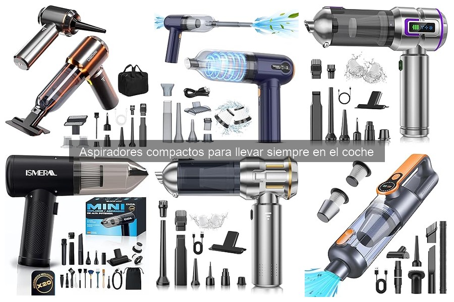 Características Clave de Aspiradores Compactos para Coche