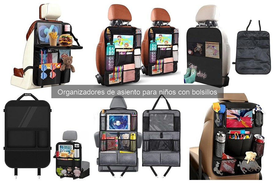 Características Clave de un Organizador de Asiento para Niños