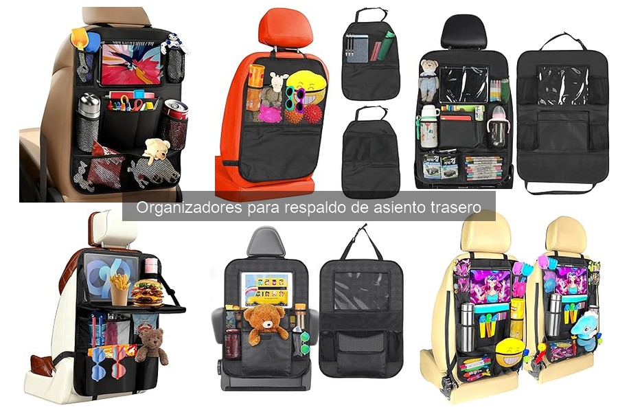 Características Clave de un Organizador para Respaldo de Asiento