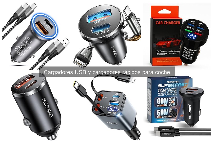 Cargadores USB para coche: ¿Múltiples puertos o uno solo?