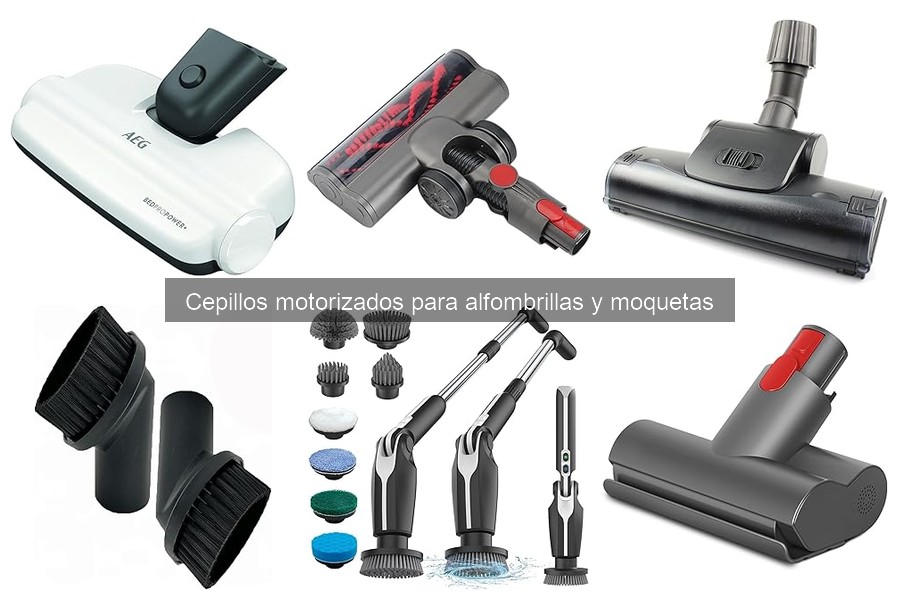 Cepillos motorizados: ¿Son efectivos para moquetas de pelo largo?