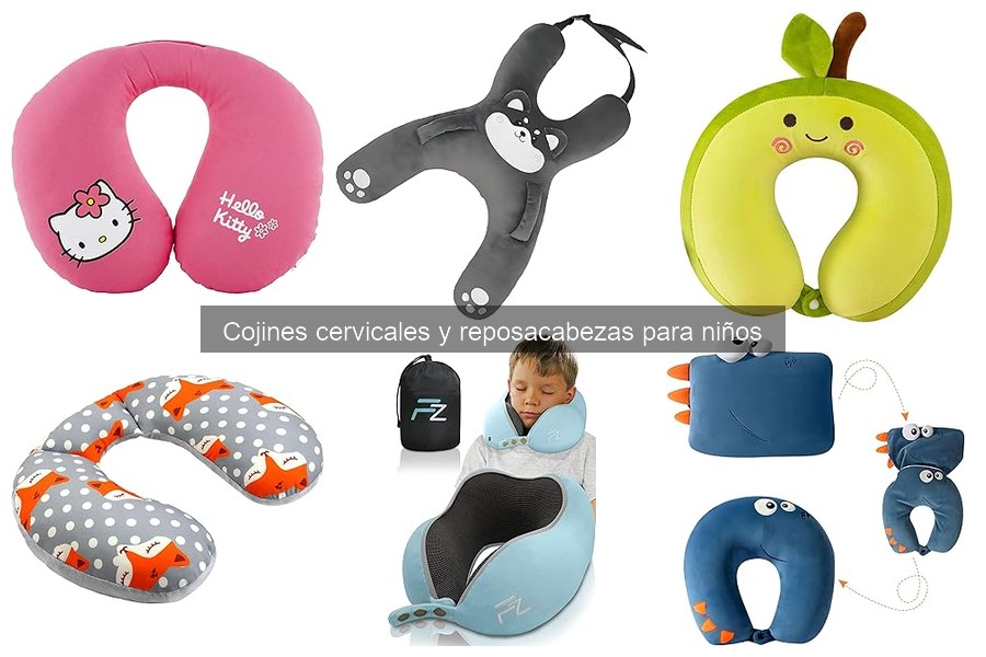 Cojines cervicales y reposacabezas para niños: todo lo que debes saber