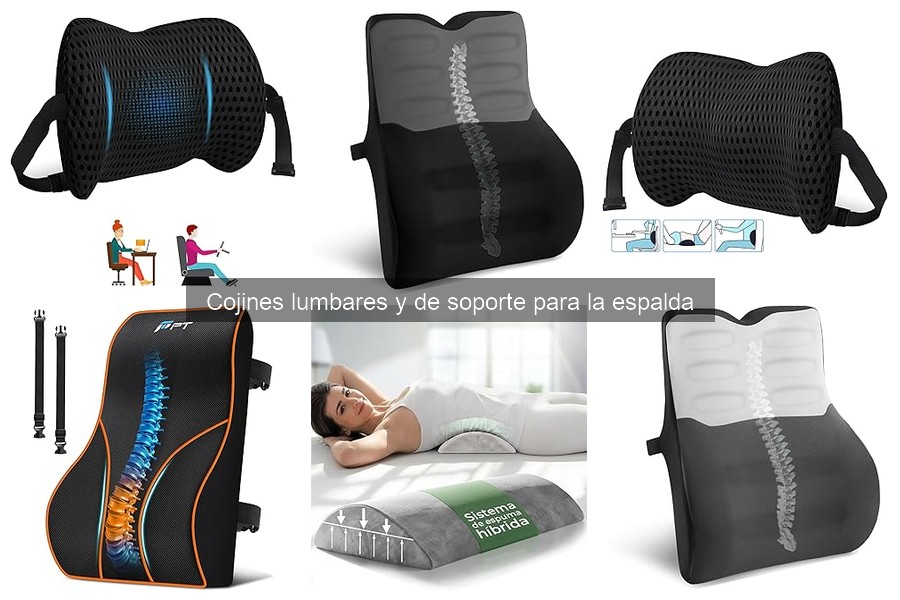 Cojines lumbares para oficina vs. hogar: ¿Cuál elegir?