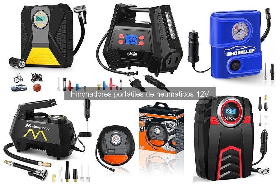 Cómo almacenar un hinchador portátil 12V de manera correcta