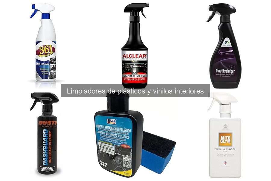 Cómo aplicar limpiadores de plásticos y vinilos interiores