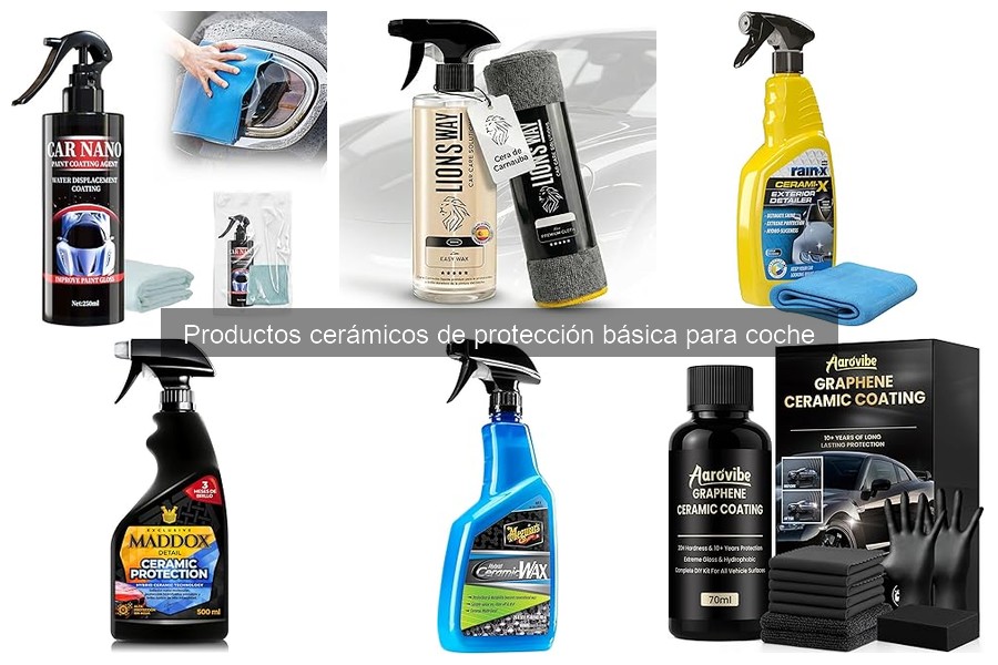 Cómo aplicar productos cerámicos de protección en tu coche