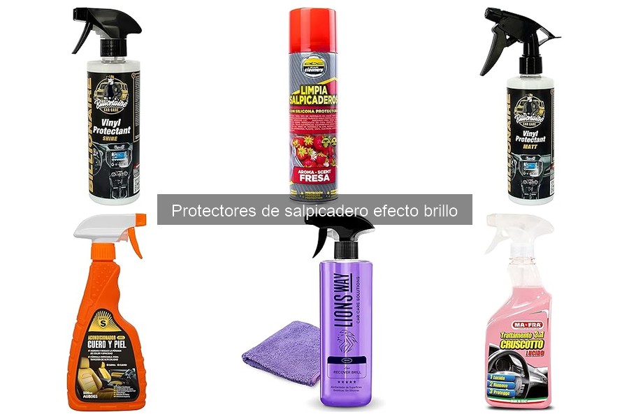 Cómo aplicar un protector de salpicadero efecto brillo correctamente