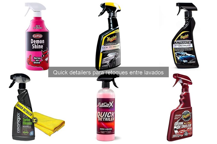 Cómo aplicar un Quick Detailer: guía práctica y errores comunes