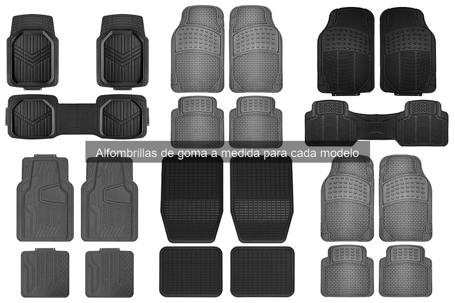 Cómo elegir alfombrillas de goma para tu coche: guía 2025