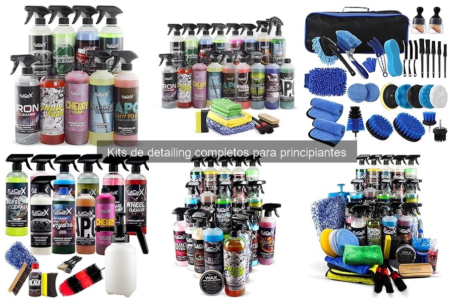 ** Cómo elegir el kit de detailing perfecto para tu coche