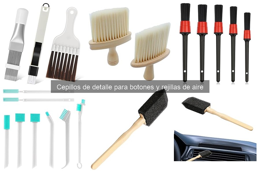 Cómo elegir el mejor cepillo de detalle para tu coche