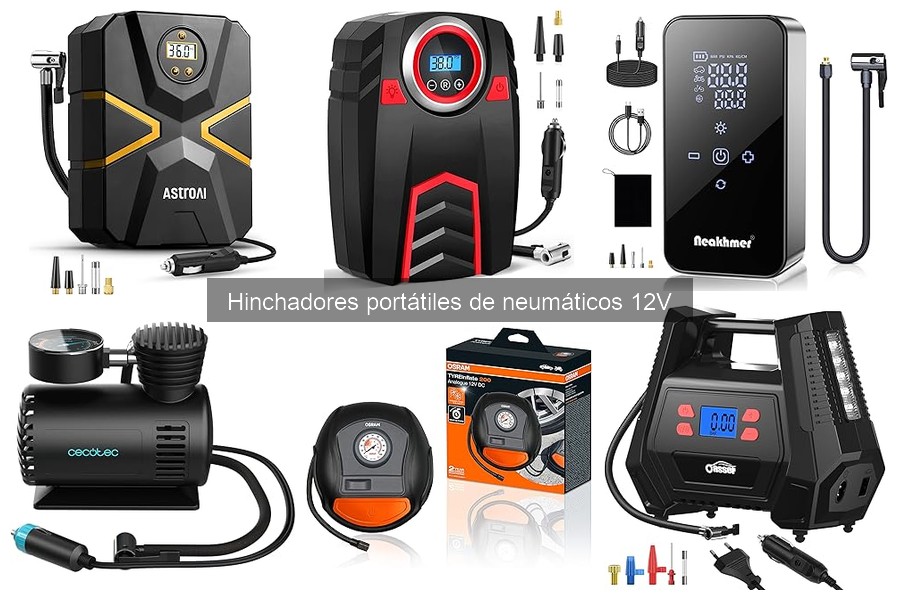 Cómo elegir el mejor hinchador portátil 12V para tu coche