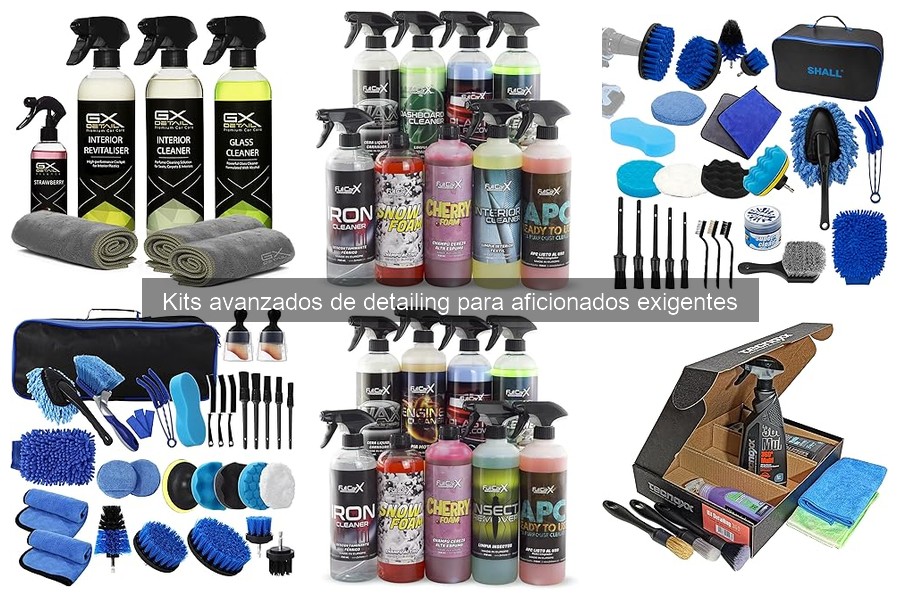 Cómo Elegir el Mejor Kit de Detailing para tu Coche