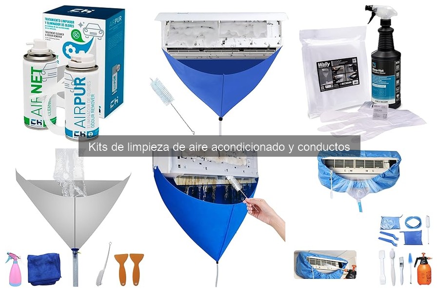 Cómo elegir el mejor kit de limpieza de aire acondicionado