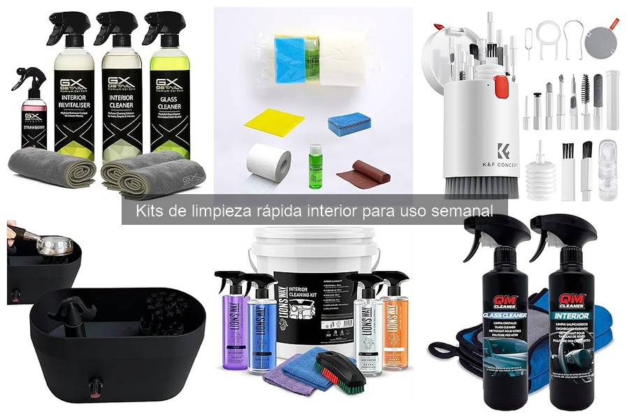 Cómo elegir el mejor kit de limpieza rápida para interiores
