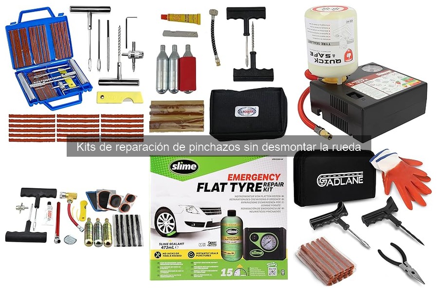 Cómo elegir el mejor kit de reparación de pinchazos sin desmontar