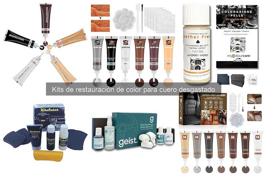 Cómo elegir el mejor kit de restauración de color para cuero