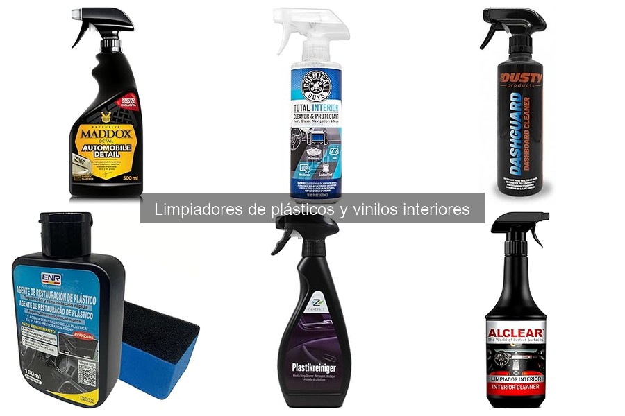 Cómo elegir el mejor limpiador de plásticos y vinilos interiores