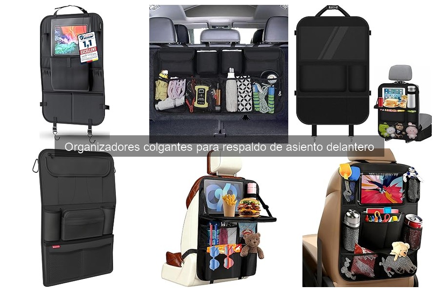 Cómo elegir el mejor organizador colgante para asiento delantero