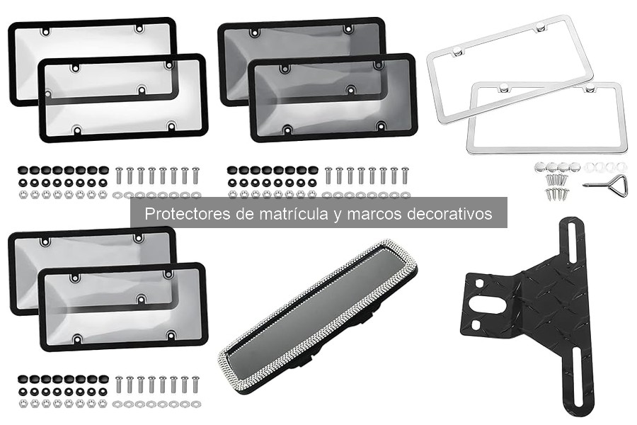 Cómo elegir el mejor protector de matrícula para tu coche