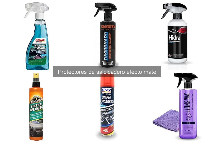 Cómo elegir el mejor protector de salpicadero efecto mate