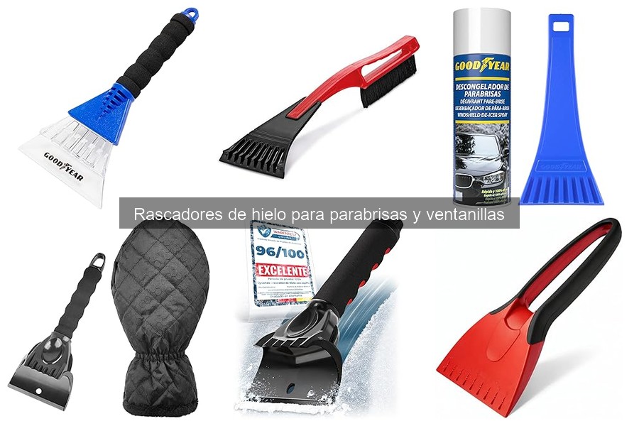 Cómo elegir el mejor rascador de hielo para tu coche