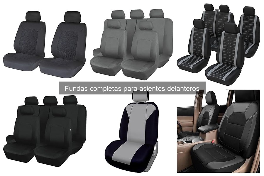 Cómo elegir la funda completa para asientos de coche