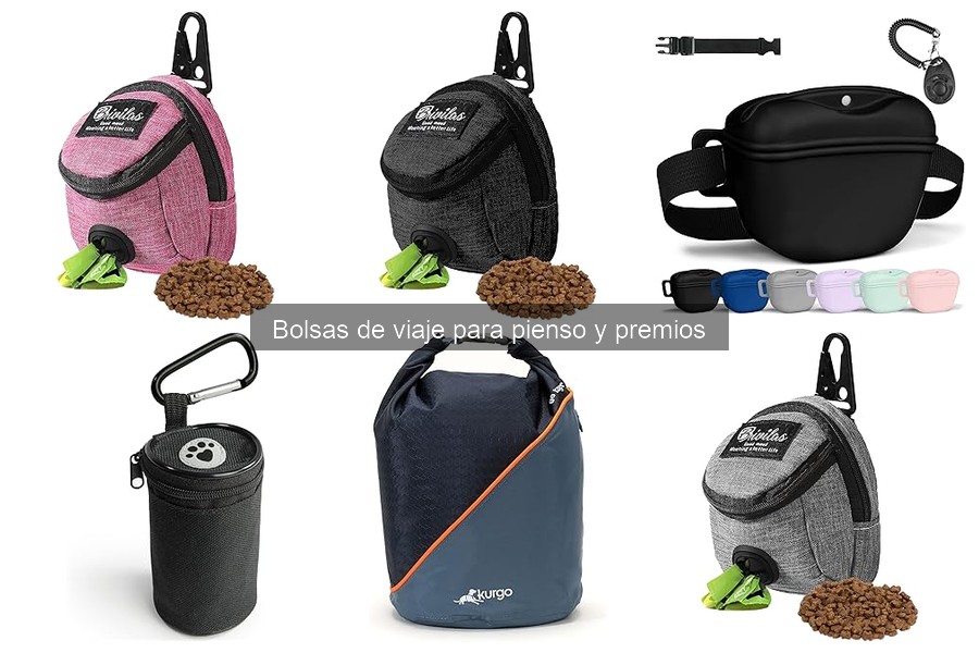 Cómo elegir la mejor bolsa de viaje para pienso y premios