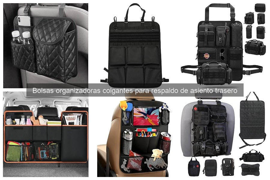 Cómo elegir la mejor bolsa organizadora colgante para el coche