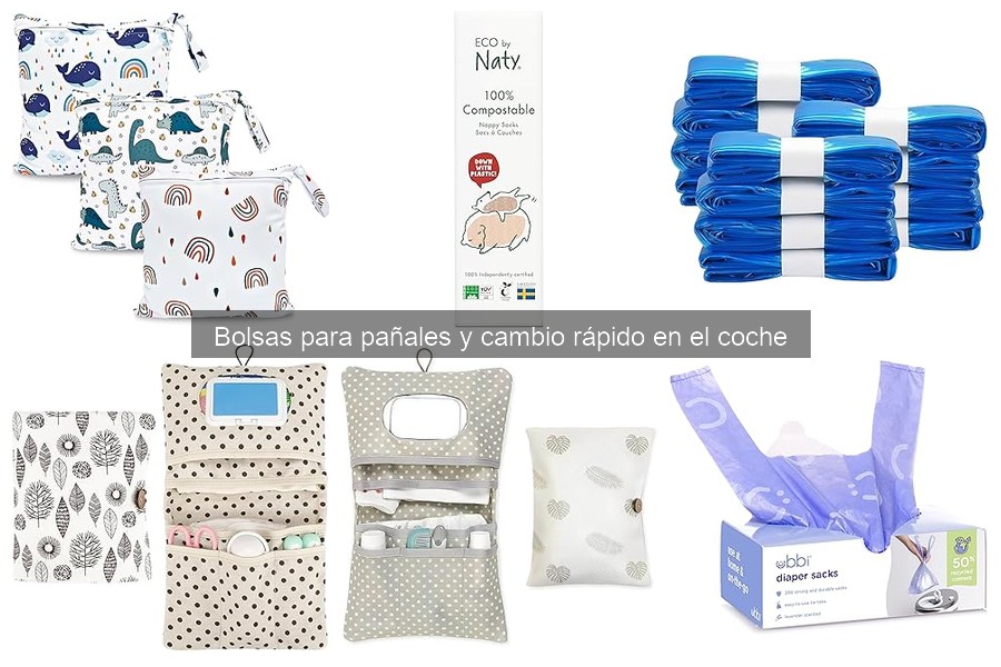 Cómo elegir la mejor bolsa para pañales en el coche