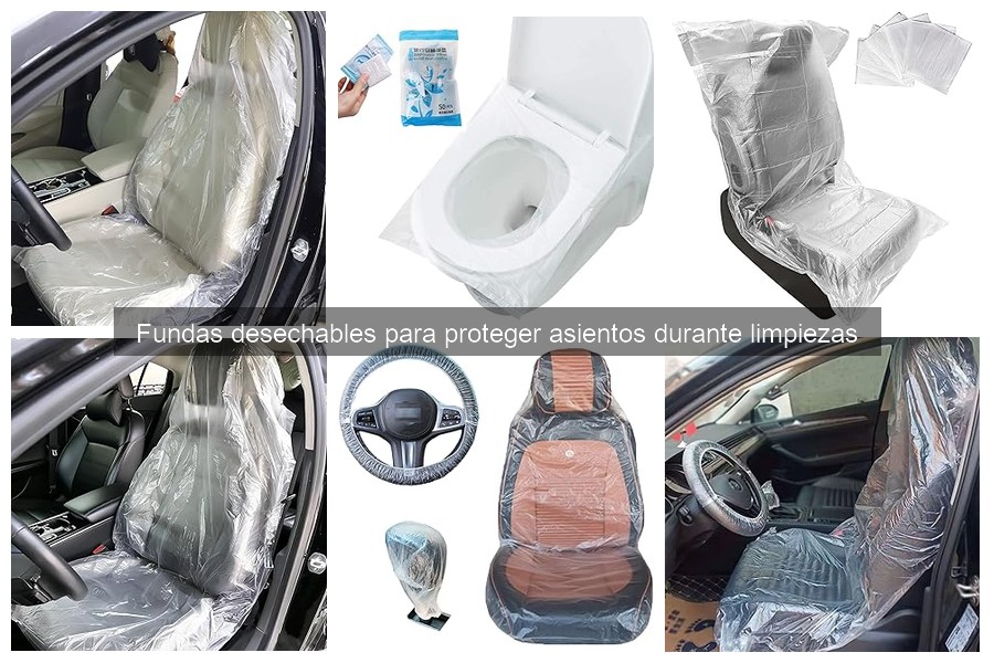 Cómo elegir la mejor funda desechable para asientos de coche