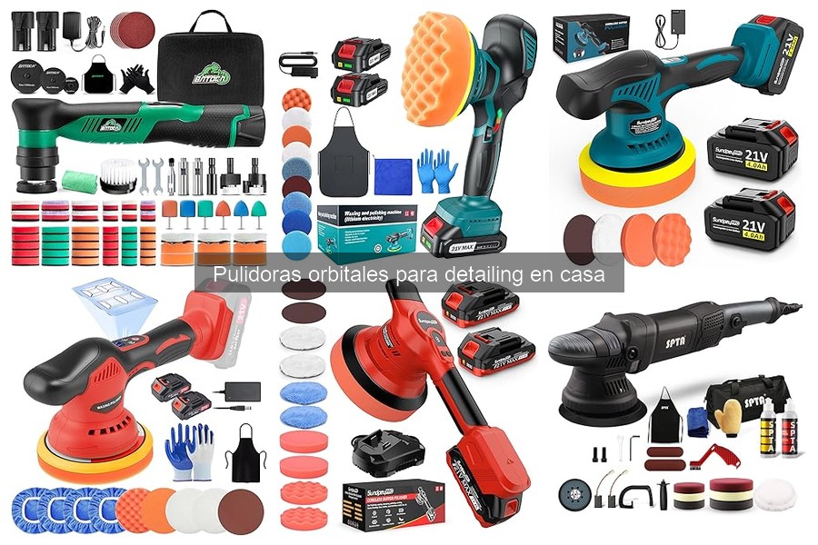 Cómo elegir la mejor pulidora orbital para tu coche