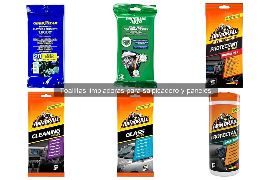 Cómo Elegir las Mejores Toallitas Limpiadoras para Salpicadero