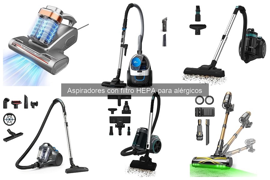 Cómo funciona un filtro HEPA en aspiradores para alérgicos