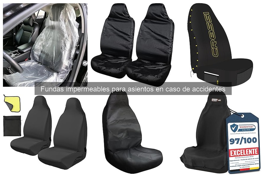 Cómo instalar fundas impermeables en asientos de coche